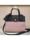 Louis Vuitton City Steamer Mini Top Handle Bag M53804 Black/Pink 2019