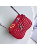 Louis Vuitton Calfskin New Wave Chain PM M51943 Red 2018