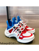 Louis Vuitton LV Archlight Sneakers Blue/White/Red 2021 112468