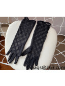 Gucci GG Mesh Gloves Black 2022 52