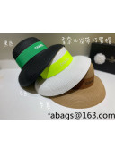Chanel Straw Wide Brim Hat 2022 040165