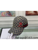 Gucci GG Canvas Baseball Hat Grey 2022 67