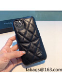 Chanel Leather iPhone Case Black 2022 41