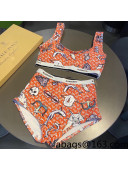 Burberry Swimwear Orange 2022 37
