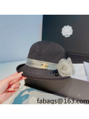 Chanel Knit Bucket Hat Black 2022 0310121