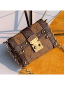 Louis Vuitton Essential Trunk Monogram Reverse Canvas Box Chain Bag M68575 