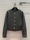 Chanel Lambskin Jacket CHJ22021703 Black 2022