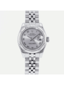 SUPER QUALITY – Rolex Datejust 179174 – Women: Dial Color – Gray, Bracelet - Stainless Steel, Case Size – 26mm, Max. Wrist Size - 6 inches