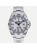 SUPER QUALITY – Rolex Explorer II 226570 – Men: Dial Color – White, Bracelet - Stainless Steel, Case Size – 42mm, Max. Wrist Size - 7 inches