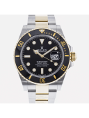 SUPER QUALITY – Rolex Submariner 126613 – Men: Dial Color – Black, Bracelet - Yellow Gold Plated, Stainless Steel, Case Size – 41mm, Max. Wrist Size - 7.25 inches