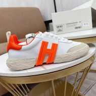 Hogan 3R Sneakers White/Orange 2021 111654