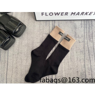 Balenciaga Socks Black/Beige 2021 122225