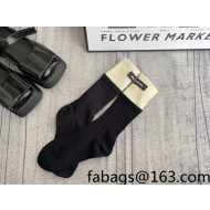 Balenciaga Socks White/Black 2021 122226