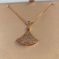 Bvlgari DIVAS’ DREAM Crystal Large Necklace Gold 2022 23