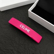 Celine Monochrome Hair Clip/Headband Flash Pink 2022 