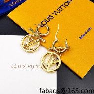 Louis Vuitton Baby Louis Earrings Gold 2022 29