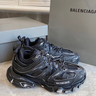 Balenciaga Track 3.0 Trainers Black Distress Style 2021 112026