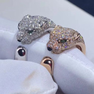 Cartier Panthère de Ring with Paved Diamonds 14