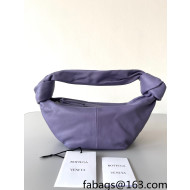 Bottega Veneta Double Knot Mini Top Handle Bag Lavender Purple 2022 629635 