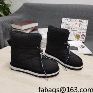 Dolce & Gabbana DG Down Snow Ankle Boots Black 2021 20