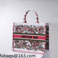 Dior Large Book Tote Bag in Multicolor Butterfly Embroidery 2022 84