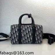 Dior Lingot 26 Bag in Beige and Black Dior Oblique Jacquard 2022 76