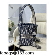 Dior D-Bubble Bucket Bag in Blue Dior Oblique Jacquard 2022 57
