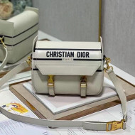 Dior Diorcamp Messenger Bag in Smooth Calfskin White 2022 6619