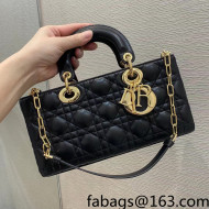 Dior Lady D-Joy Bag in Cannage Lambskin Black 2022 M933