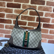 Gucci x Balenciaga BB Canvas Small Hobo Bag 680118 Beige 2022