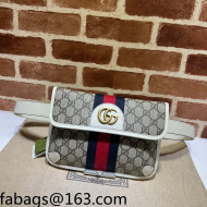 Gucci Ophidia GG Canvas Belt Bag ‎674081 Beige/White 2022