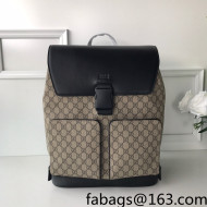 Gucci GG Canvas and Canvas Backpack 406369 2022 