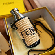 Fendi Bottles Holder Flask 500ml Silver/Beige 2022