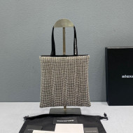 Alexander Wang Crystal Mini Tote Bag Black 2022 3064