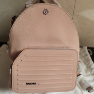 Rimowa Never Still Canvas and Leather Backpack Desert Rose Pink 2022