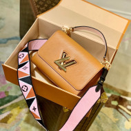 Louis Vuitton Twist MM Bag in Epi Leather M59026 Gold Cipango 2021
