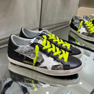 Golden Goose GGDB Super-Star Sneakers in Multicolor Glitter with Star 2022 10