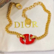 Dior CD Bracelet Red 2021