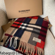 Burberry Check Cashmere Scarf 30x168cm Multicolor 2021 110335