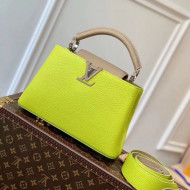 Louis Vuitton Capucines BB Bag M57518 Fluorescent Yellow 2021