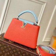 Louis Vuitton Capucines BB Bag M57518 Coral Red 2021
