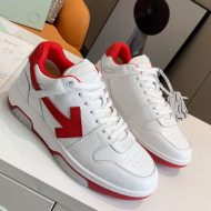 Off White Out Of Office Sneakers Red 2020 2020 (For Women and Men)
