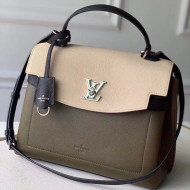 Louis Vuitton Lockme Ever MM Bag in Soft Grained calfskin M51395 Green 2021