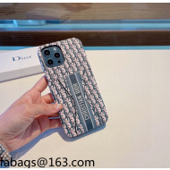 Dior Oblique Canvas iPhone Case Green 2021 110506
