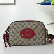 Gucci Neo Vintage GG Supreme Canvas Messenger bag 476466 Beige/Red 2021