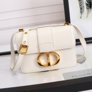 Dior Micro 30 Montaigne Bag in Box Calfskin White 2021 S9030