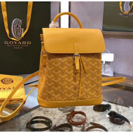 Goyard Alpin Mini Backpack Bag Yellow 2020