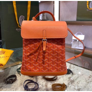 Goyard Alpin Mini Backpack Bag Orange 2020