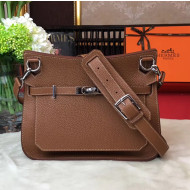 Hermes Jypsiere 28cm/34cm Bag in Original Togo Leather Brown