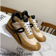 Loewe Suede & Fabric Sneakers Beige/Brown 2021 111748
